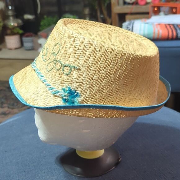 Vintage Souvenir Hat, LA Los Angeles, CA, Souvenir Straw Hat Car - Picture 3 of 5